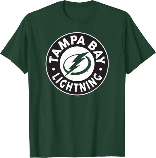 Tampa Bay Lightning Symbol Blue Officially Licensed T-Shirt - T-Shirt | Forest