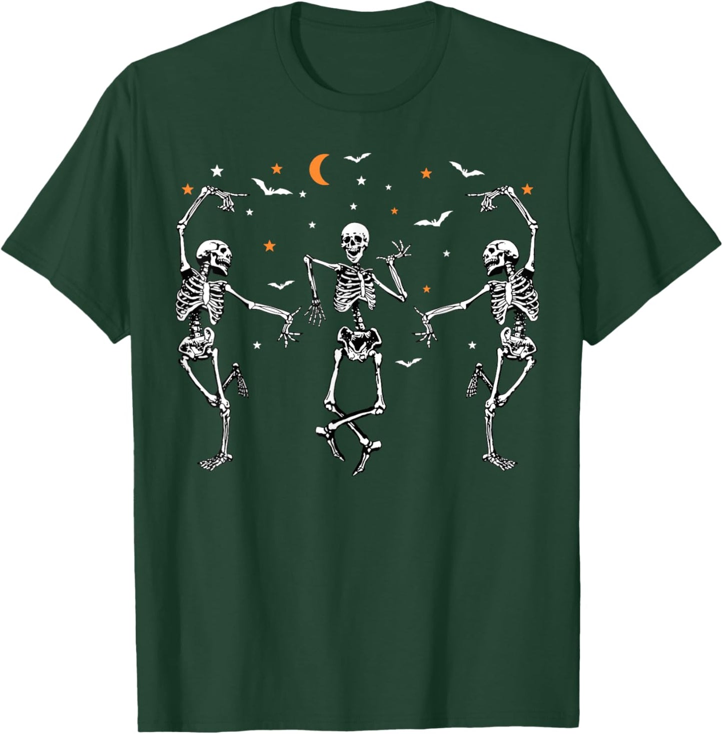 Dancing Skeleton Dance Funny Halloween Skeleton Women T-Shirt - T-Shirt | Forest