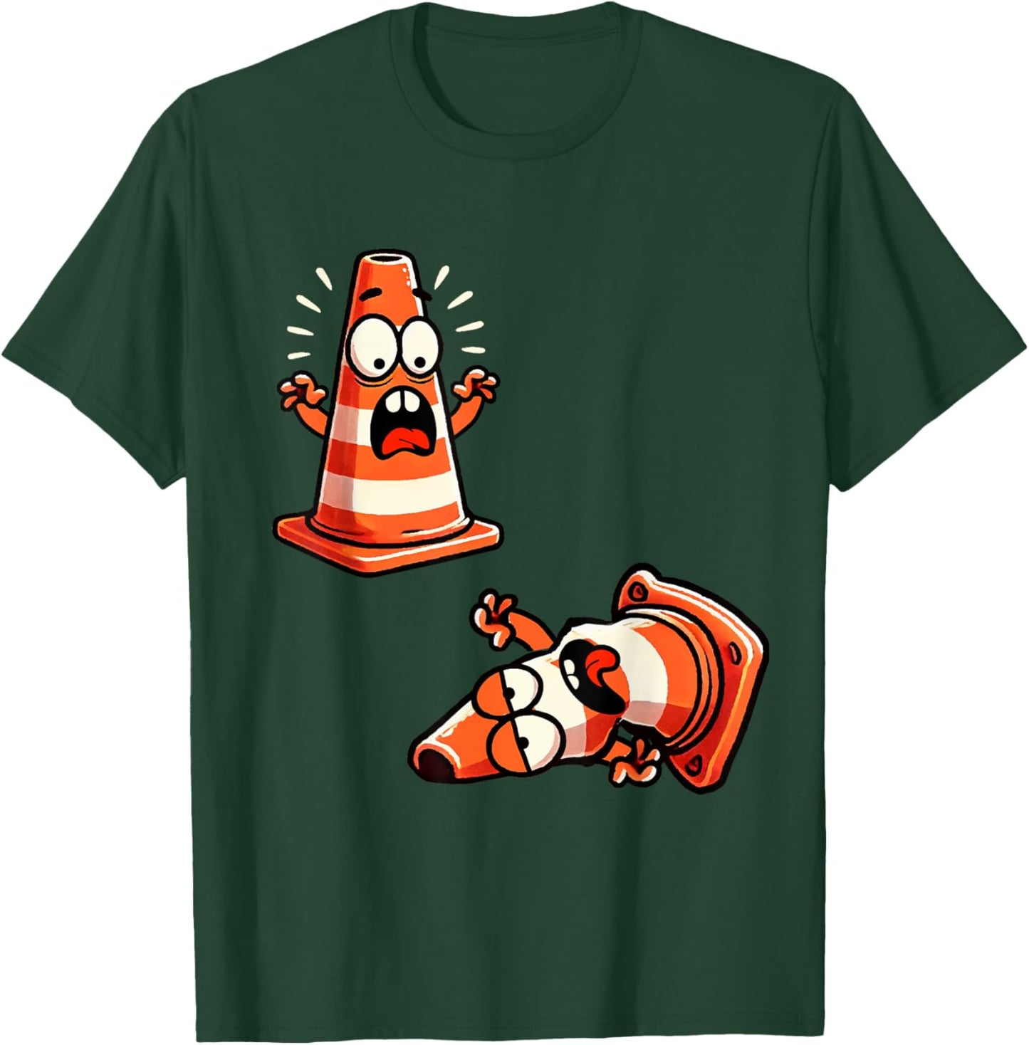 Traffic cone T-Shirt - T-Shirt | Forest