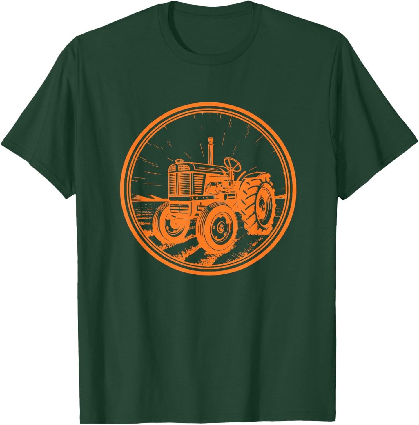 Vintage Alis Chalmers WD45 Tractor Farming Style product T-Shirt - T-Shirt | Forest