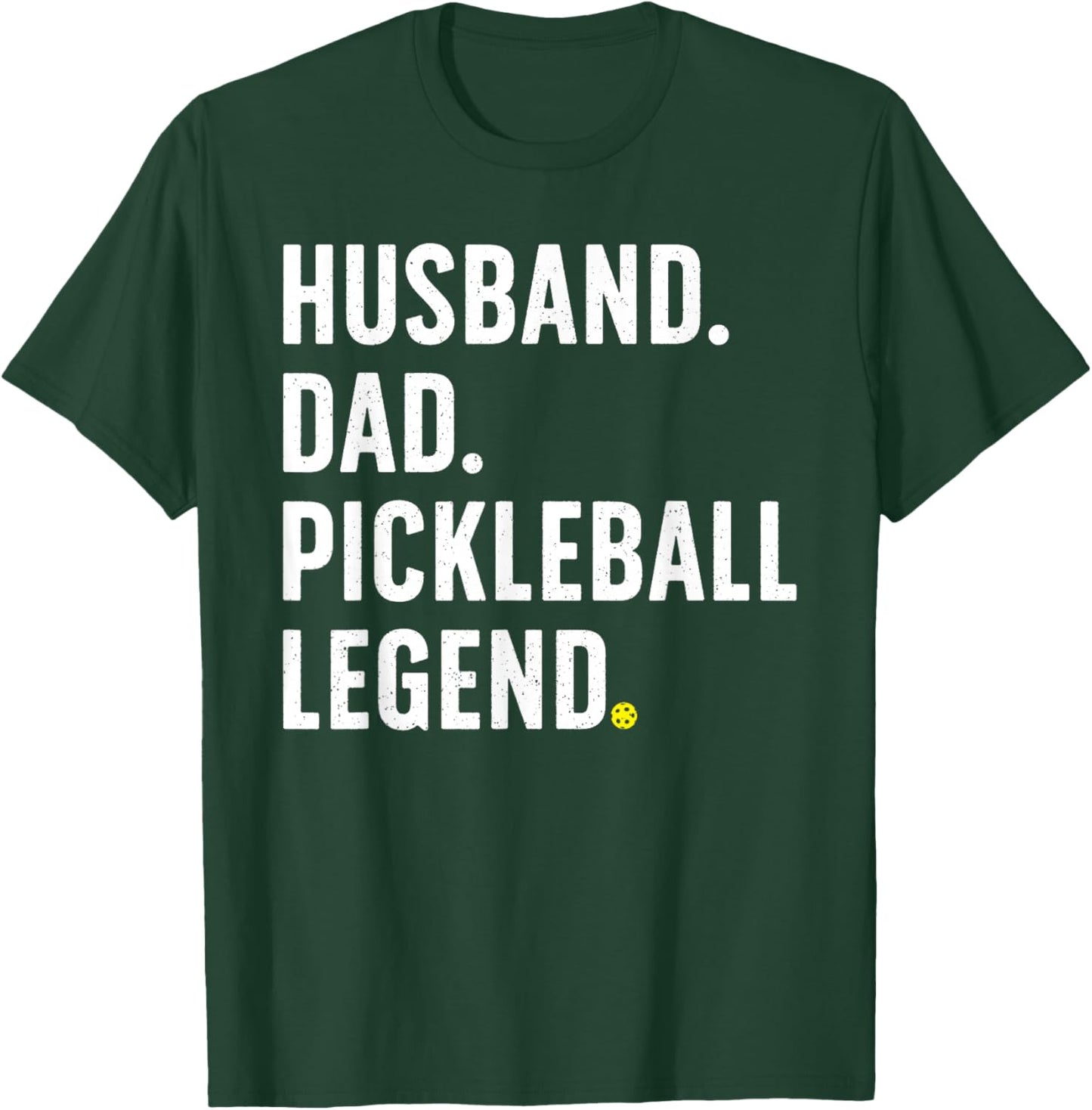 Pickleball Art For Husband Men Pickle Ball Pickleball Lover T-Shirt - T-Shirt | Forest