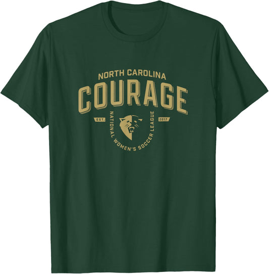 NWSL - North Carolina Courage Industrial T-Shirt - T-Shirt | Forest