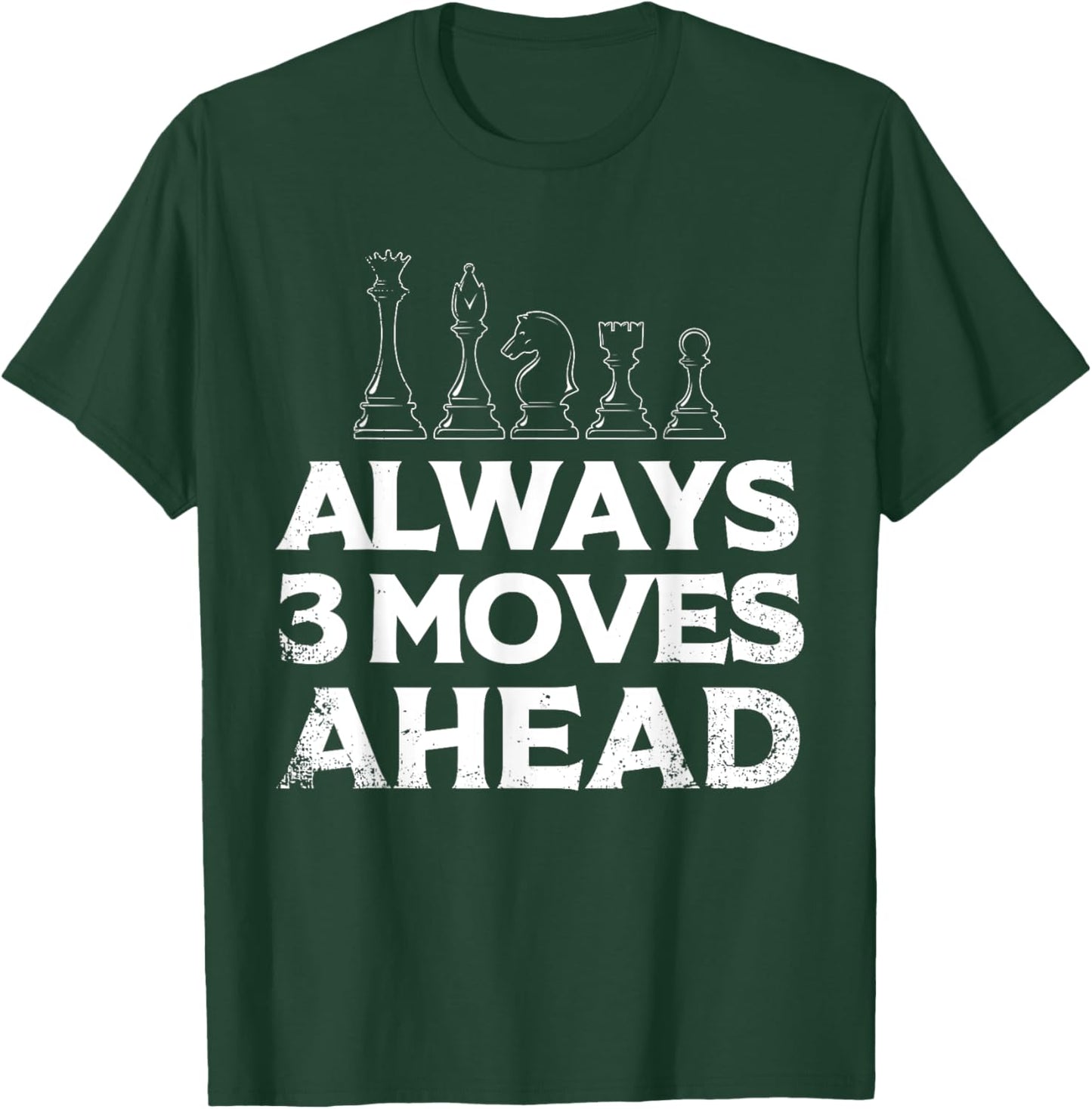 Cool Chess Design Women Chess Lover Chess Player T-Shirt - T-Shirt | Forest