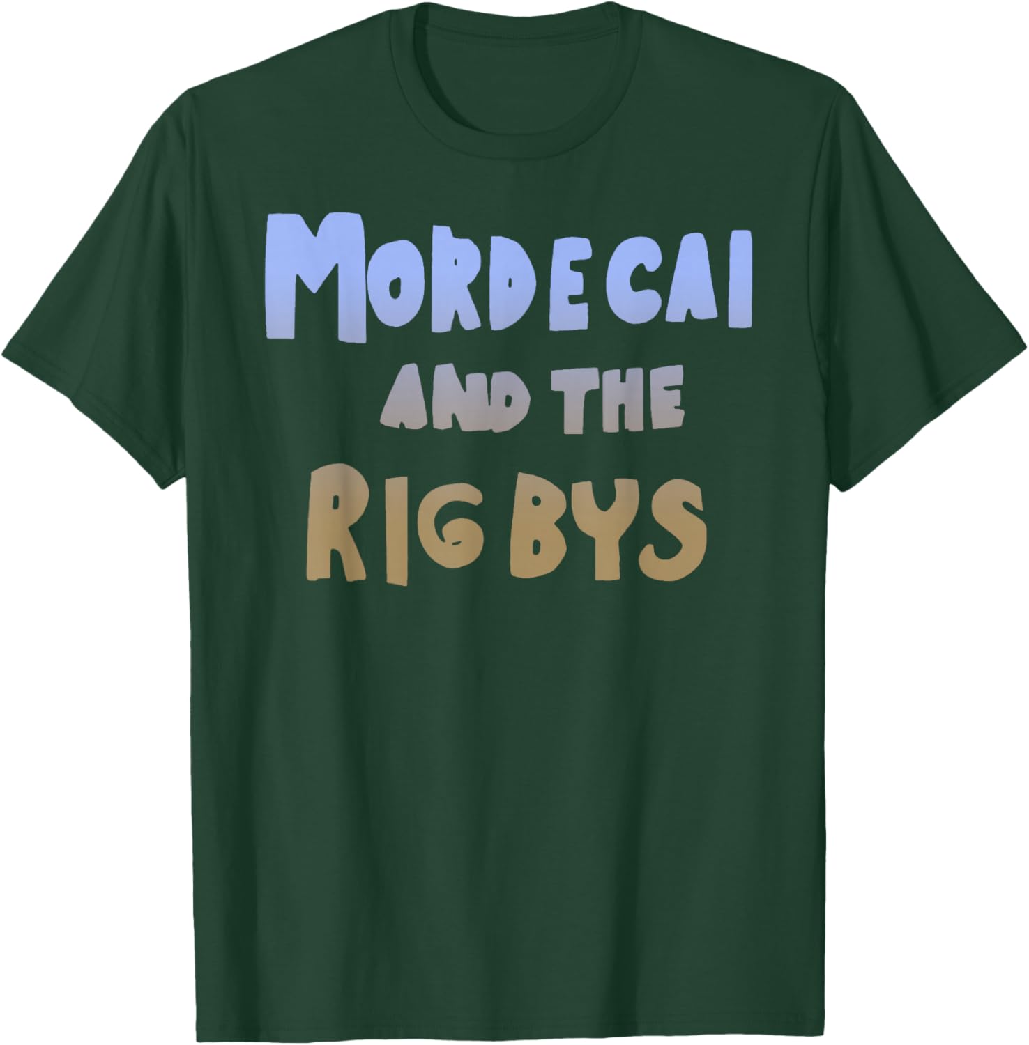 Mordecai and the Rigbys Ringer Y2k Retro T-Shirt - T-Shirt | Forest