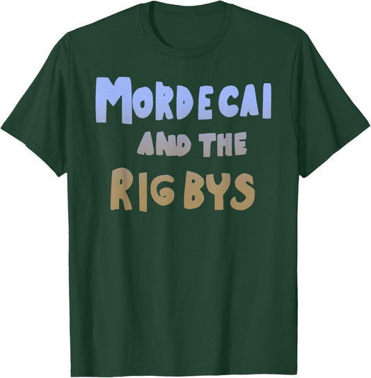 Mordecai and the Rigbys Ringer Y2k Retro T-Shirt - T-Shirt | Forest