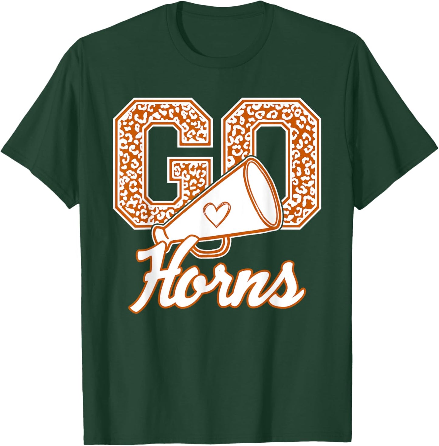 Go Cheer Texas Men Women Kids T-Shirt - T-Shirt | Forest