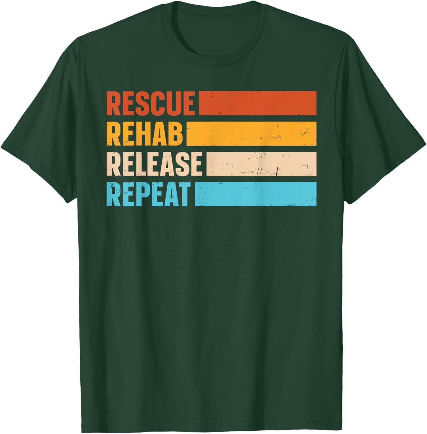 Wildlife Rescue Design for a Wildlife rehabilitator T-Shirt - T-Shirt | Forest