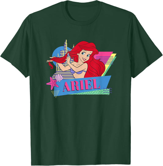 Disney The Little Mermaid Retro Couples Matching Ariel T-Shirt - T-Shirt | Forest