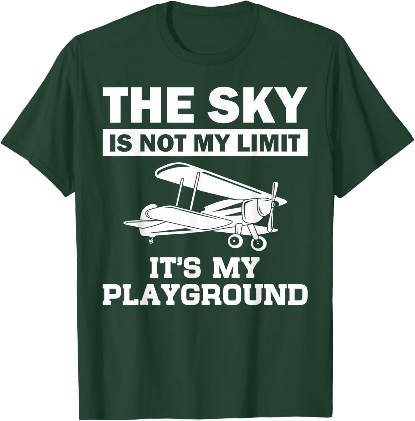 Funny Pilot Design Women Aviation Airplane Pilot T-Shirt - T-Shirt | Forest