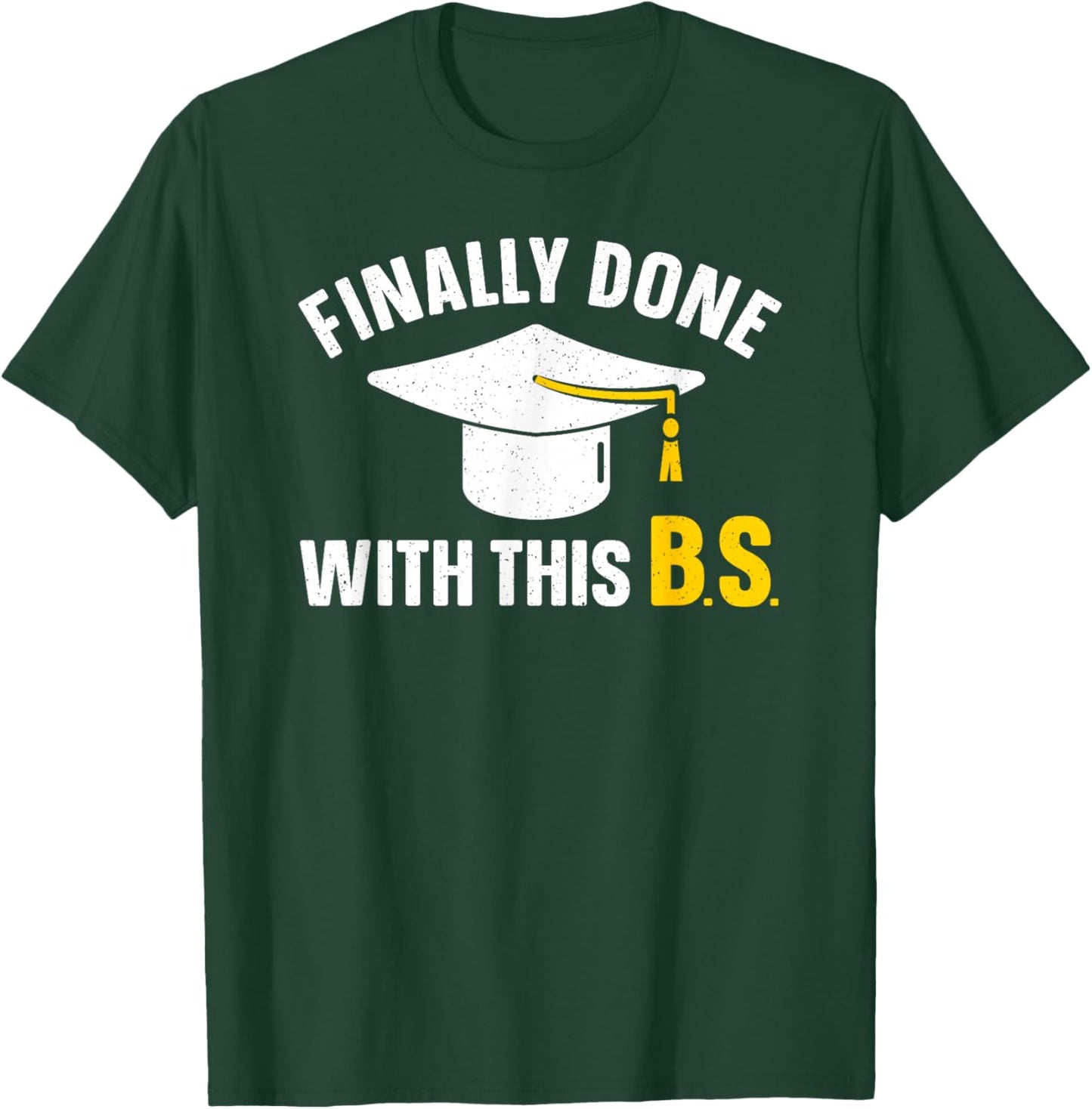 Graduation Art Women Bachelor Of Science Graduation T-Shirt - T-Shirt | Forest