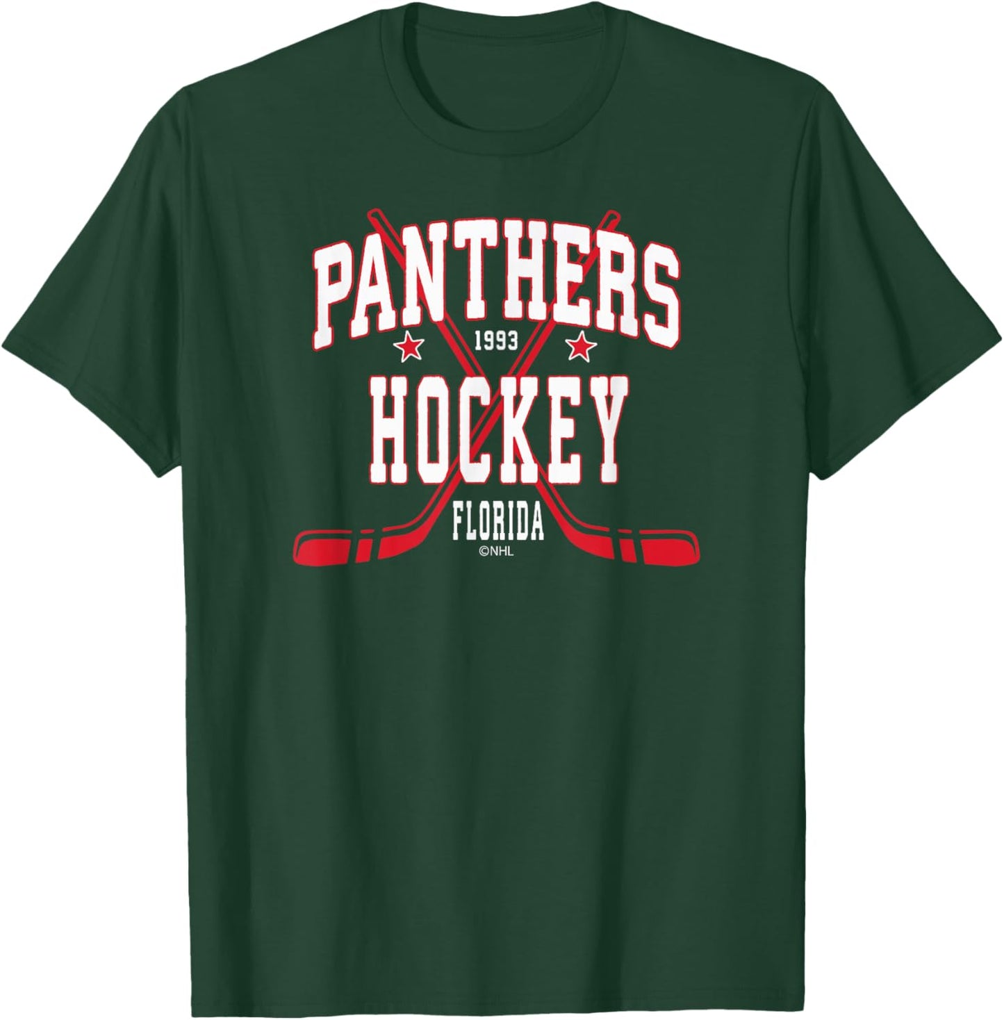 Florida Panthers Stars Officially Licensed T-Shirt - T-Shirt | Forest