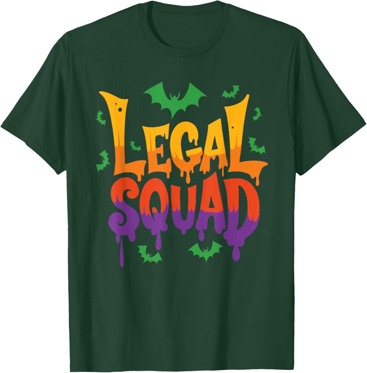 Legal Squad Funny Halloween Lawyer Costume T-Shirt - T-Shirt | Forest
