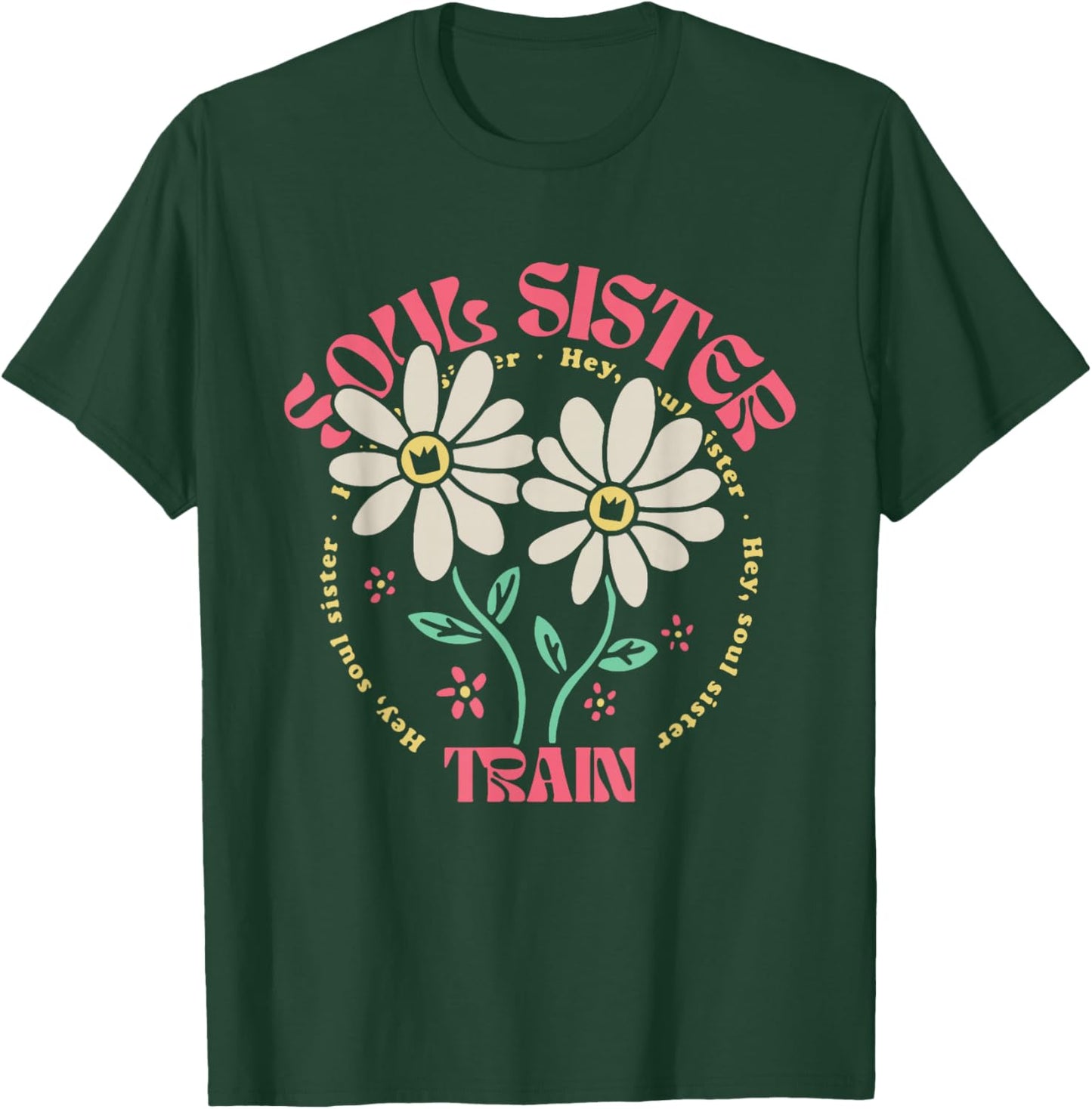 Train - Soul Sister T-Shirt - T-Shirt | Forest