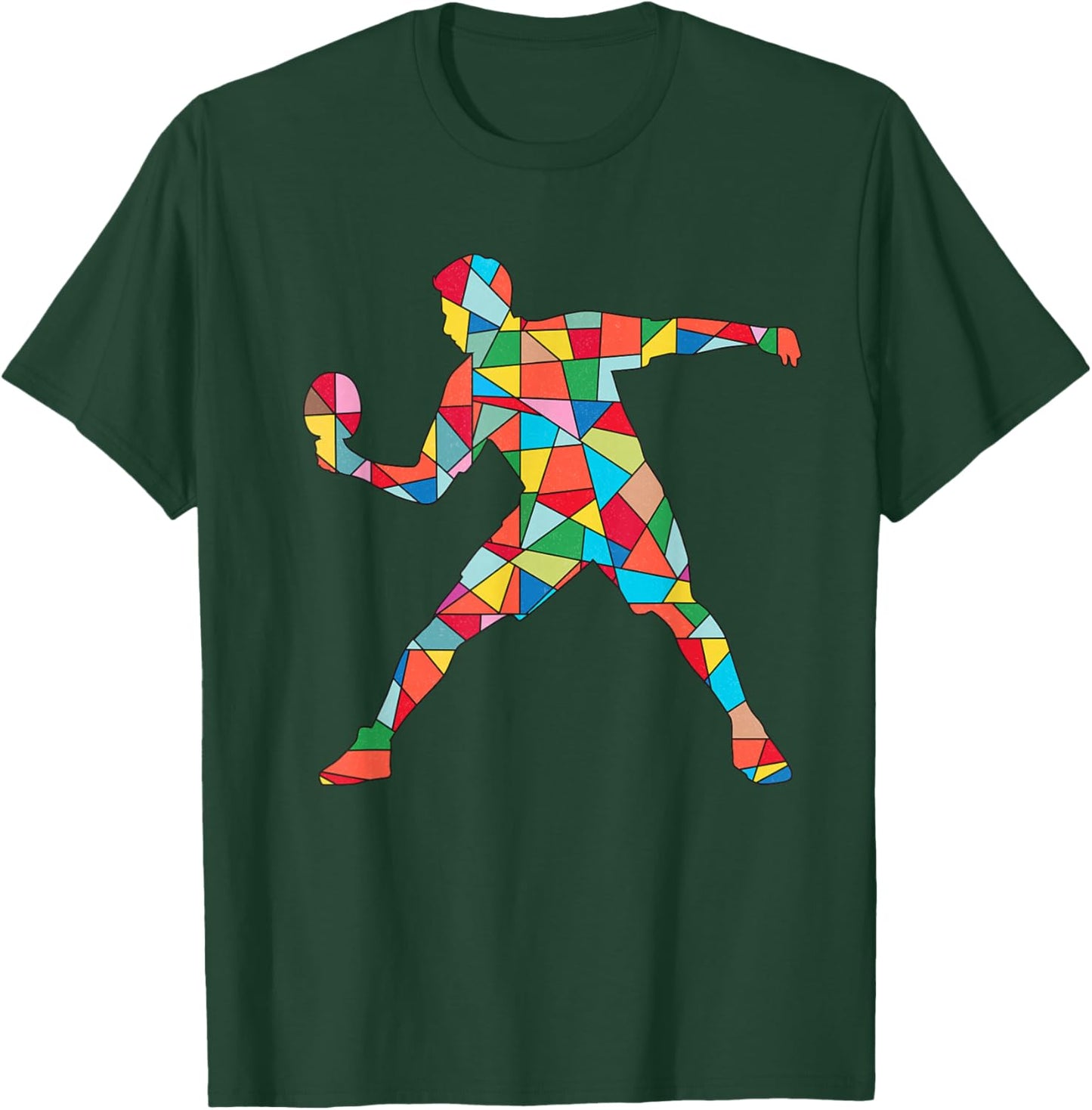Table Tennis Players Kids Men Boys Ping-Pong T-Shirt - T-Shirt | Forest