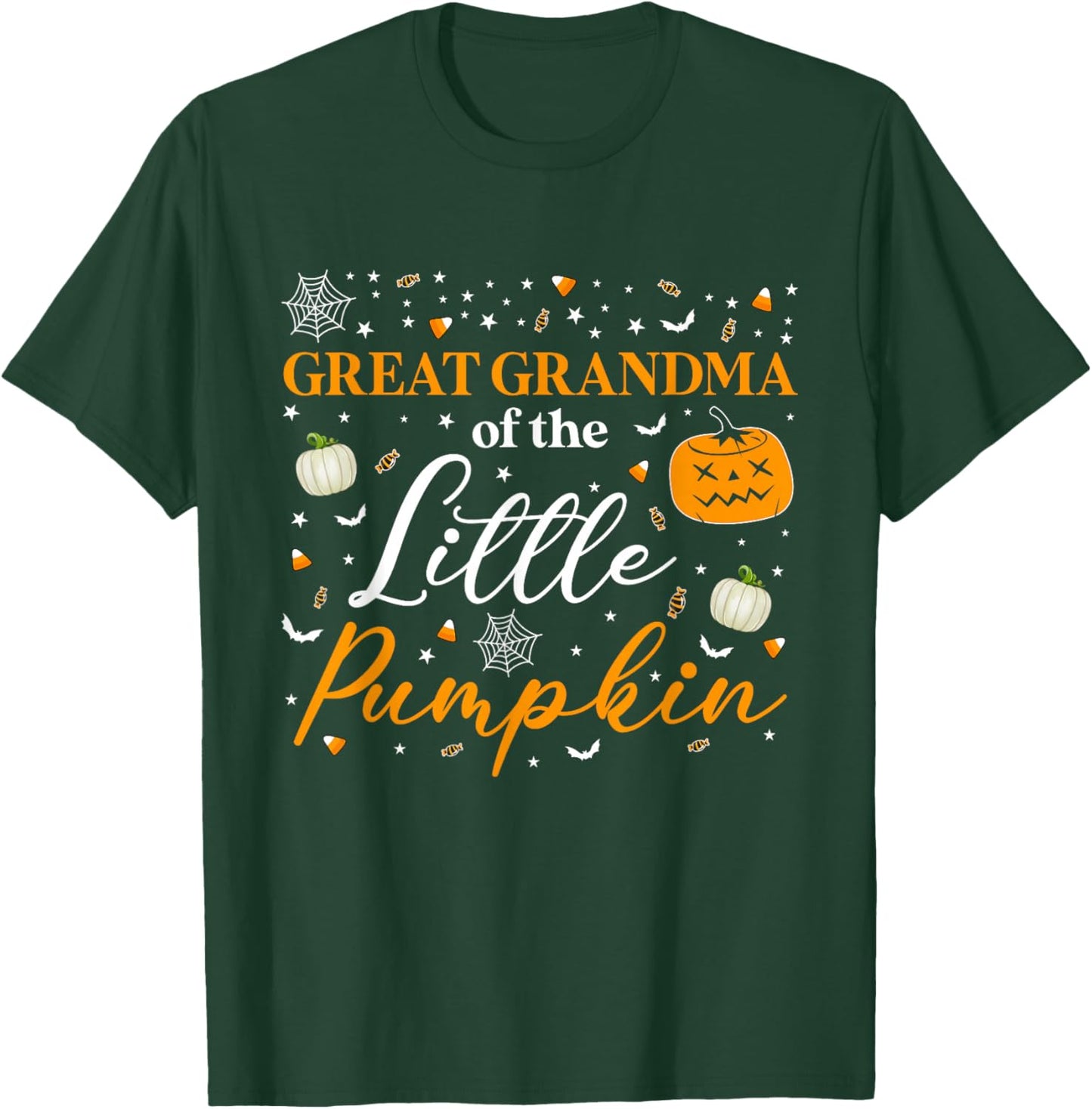 Great Grandma Of The Little Pumpkin Family Matching T-Shirt - T-Shirt | Forest