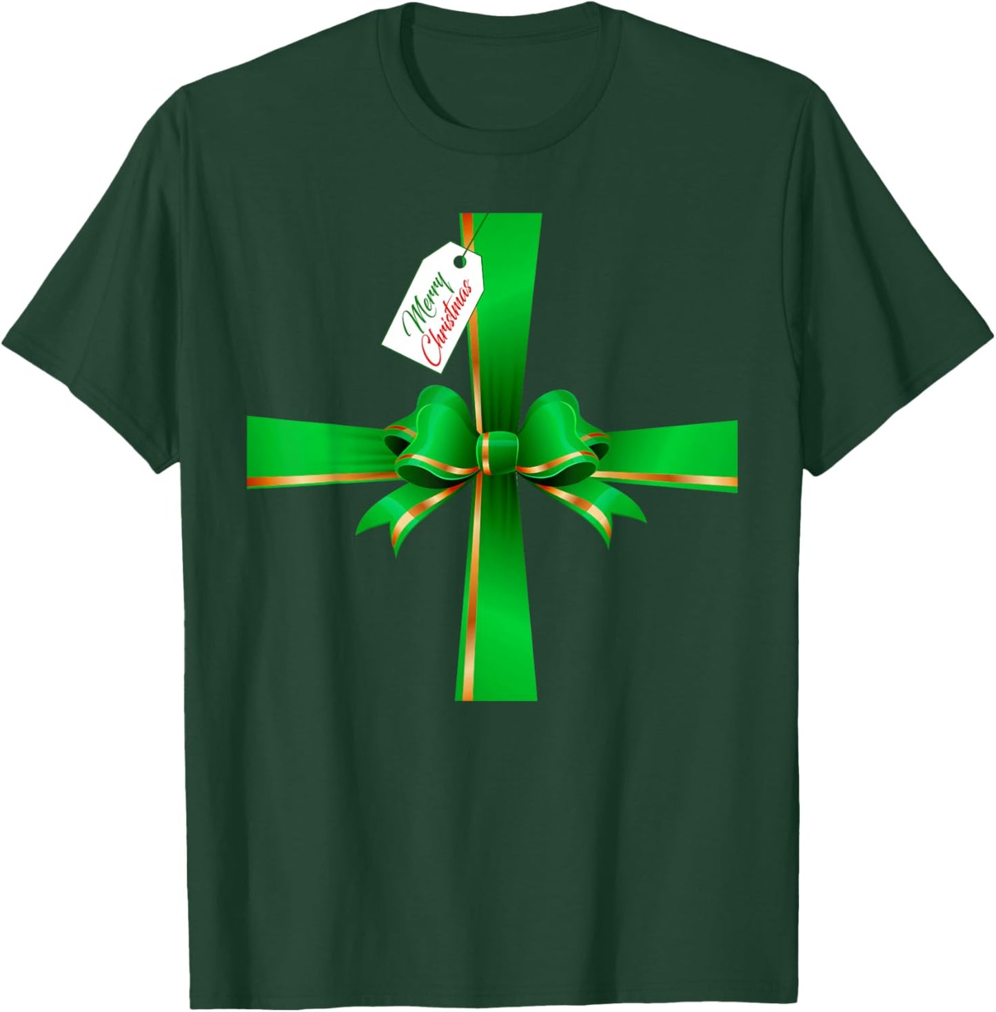 Funny Box Cosplay DIY Costume Merry Christmas Xmas Pajama T-Shirt - T-Shirt | Forest