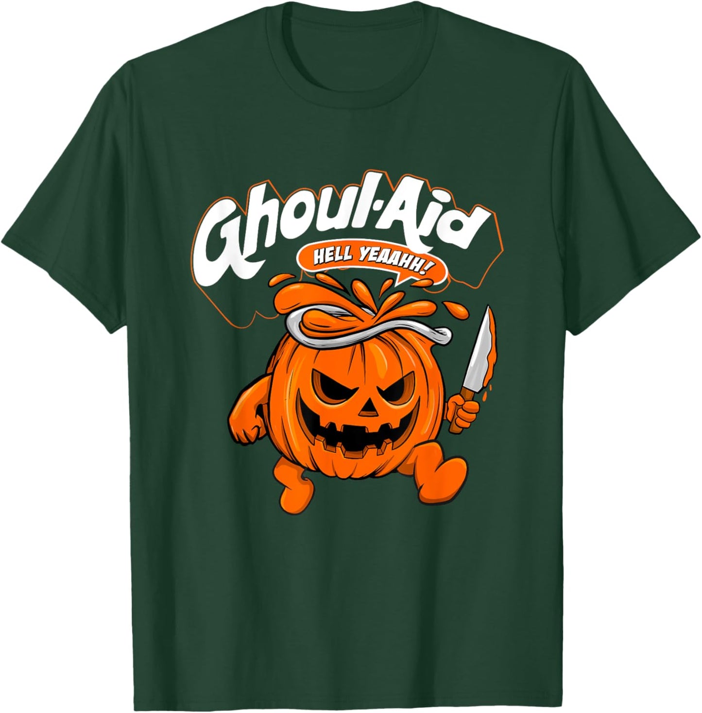 Ghoul Aid - Spooky Witch Halloween T-Shirt - T-Shirt | Forest