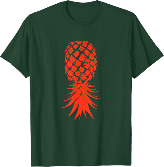Pineapple Upside Down T-Shirt - T-Shirt | Forest
