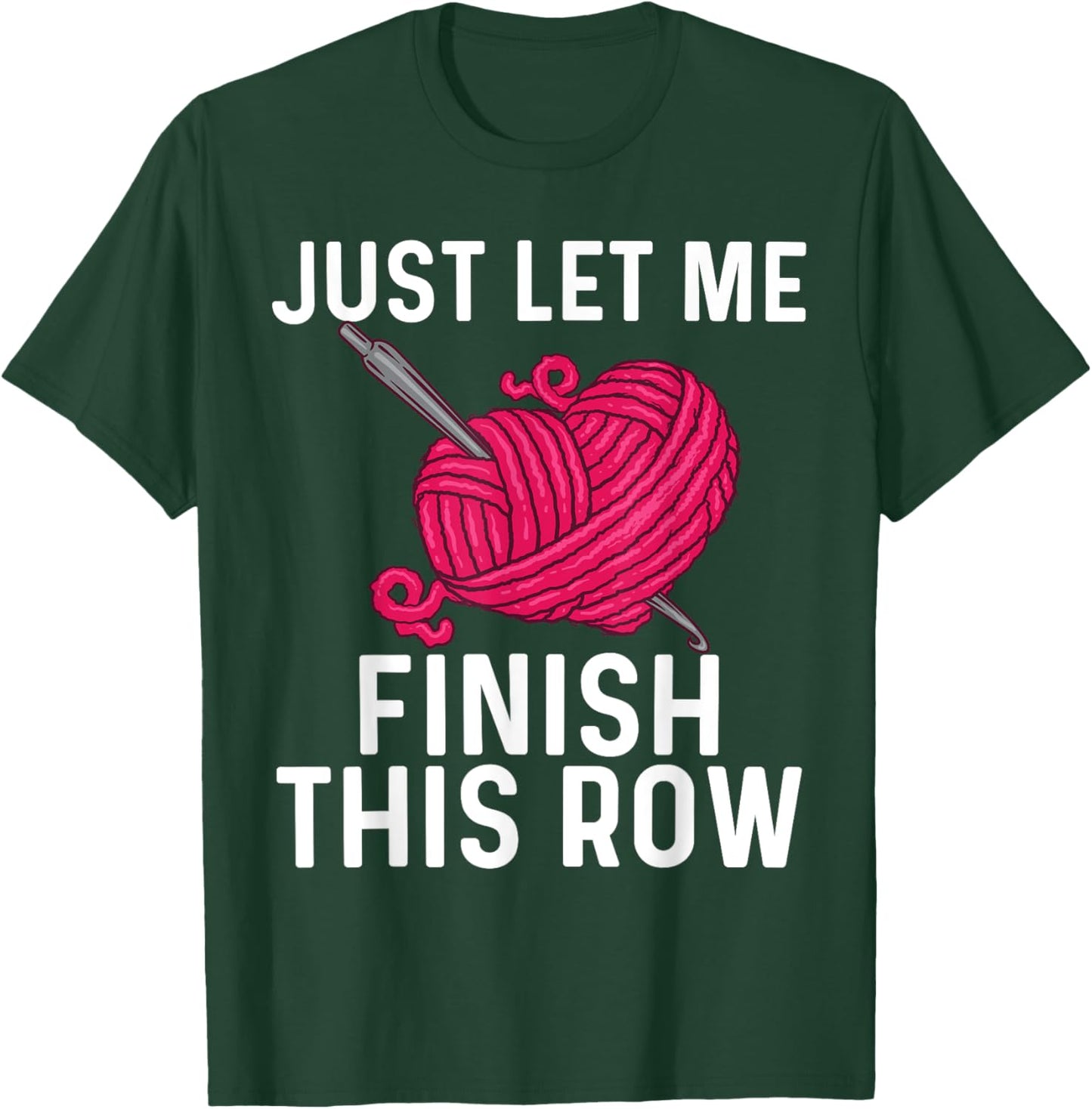 Best Crocheting Art Women Crocheter Crochet Lover T-Shirt - T-Shirt | Forest