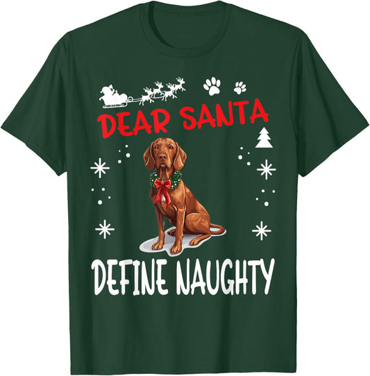 Cute Redbone Coonhound Dog Christmas Dear Santa Define Women Kids T-Shirt - T-Shirt | Forest