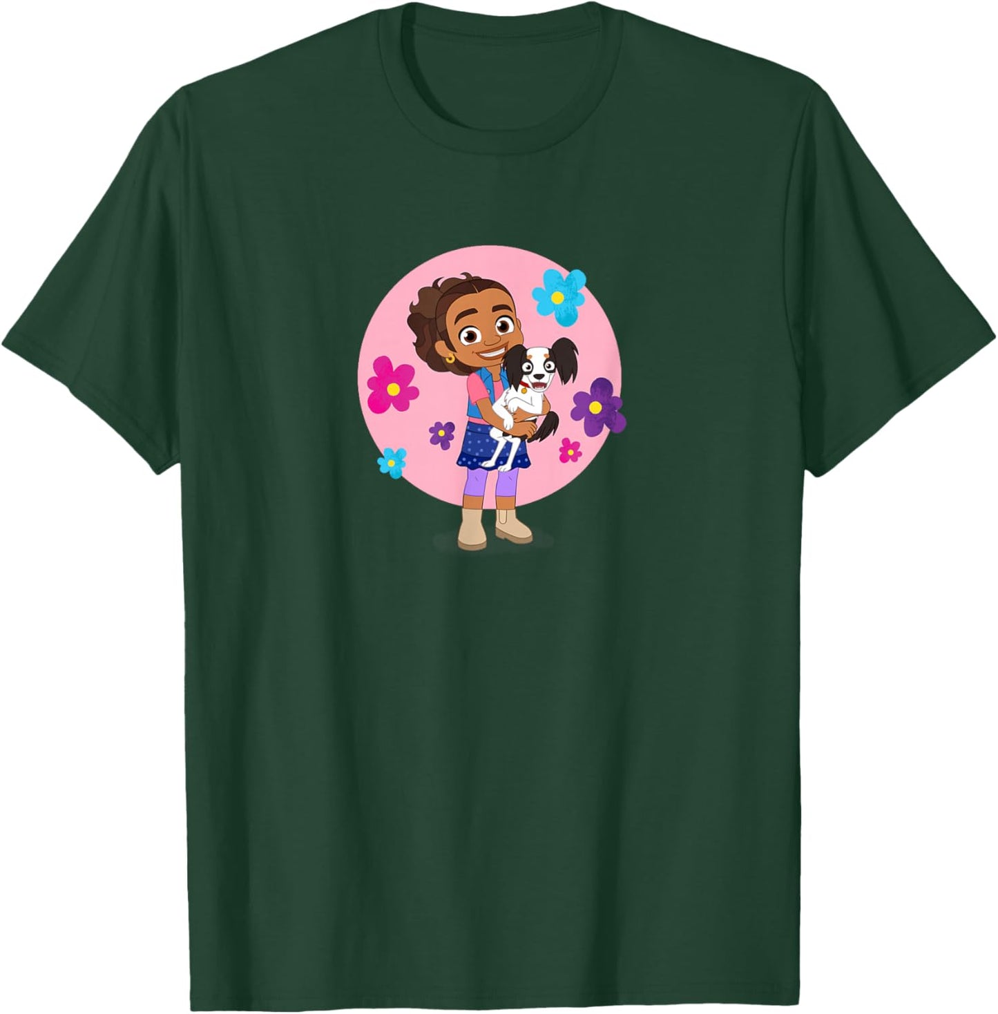 Alma & her dog Chacho Women Kids T-Shirt - T-Shirt | Forest