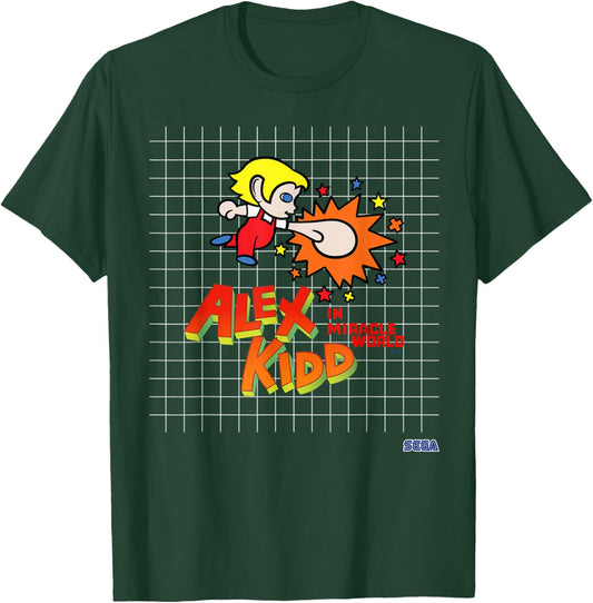 Alex Kidd key art SEGA Master System video game T-Shirt - T-Shirt | Forest