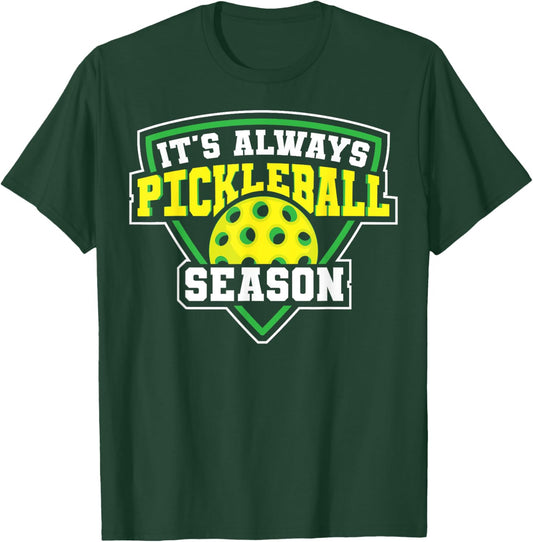 Pickleball Art Women Pickleball Player Pickle Ball T-Shirt - T-Shirt | Forest