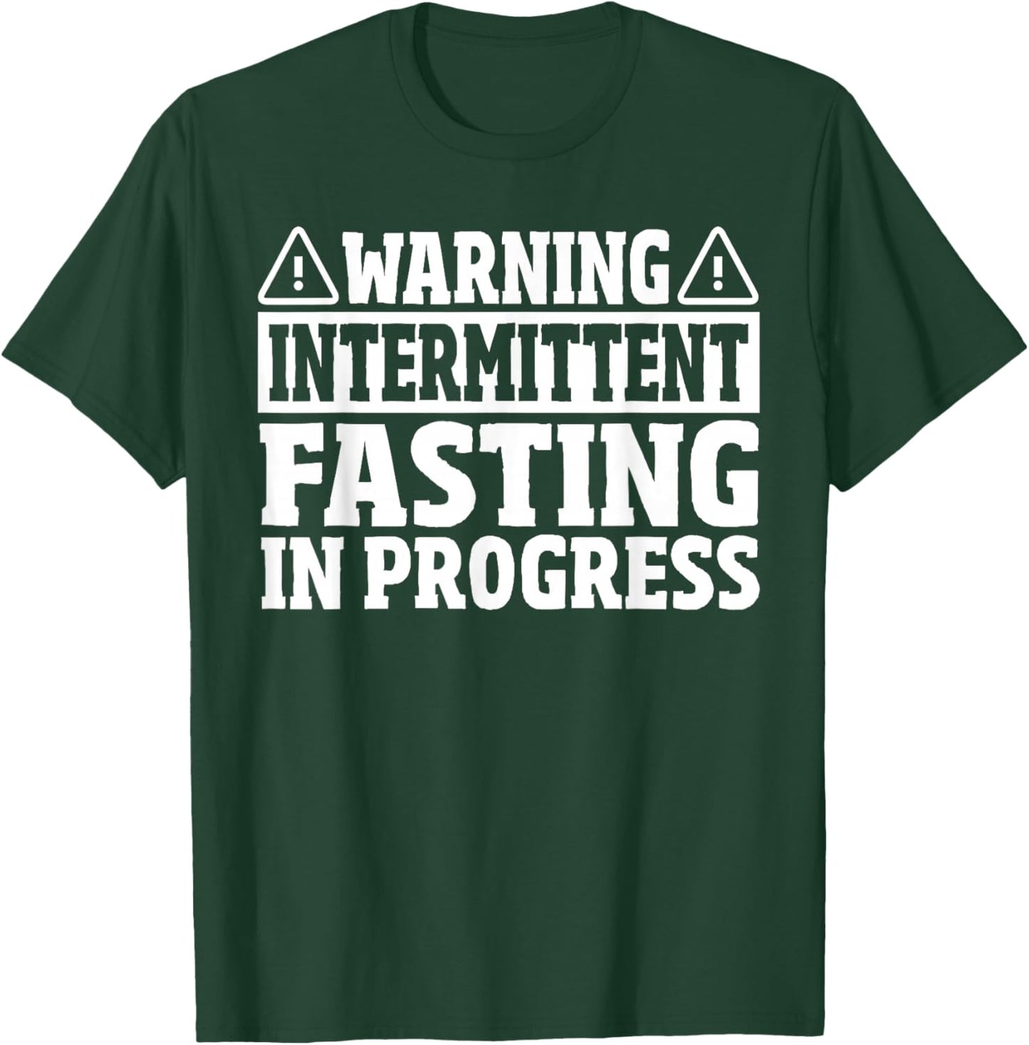 Intermittent Fasting In Progress Autophagy T-Shirt - T-Shirt | Forest