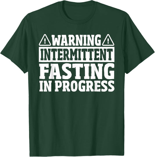 Intermittent Fasting In Progress Autophagy T-Shirt - T-Shirt | Forest