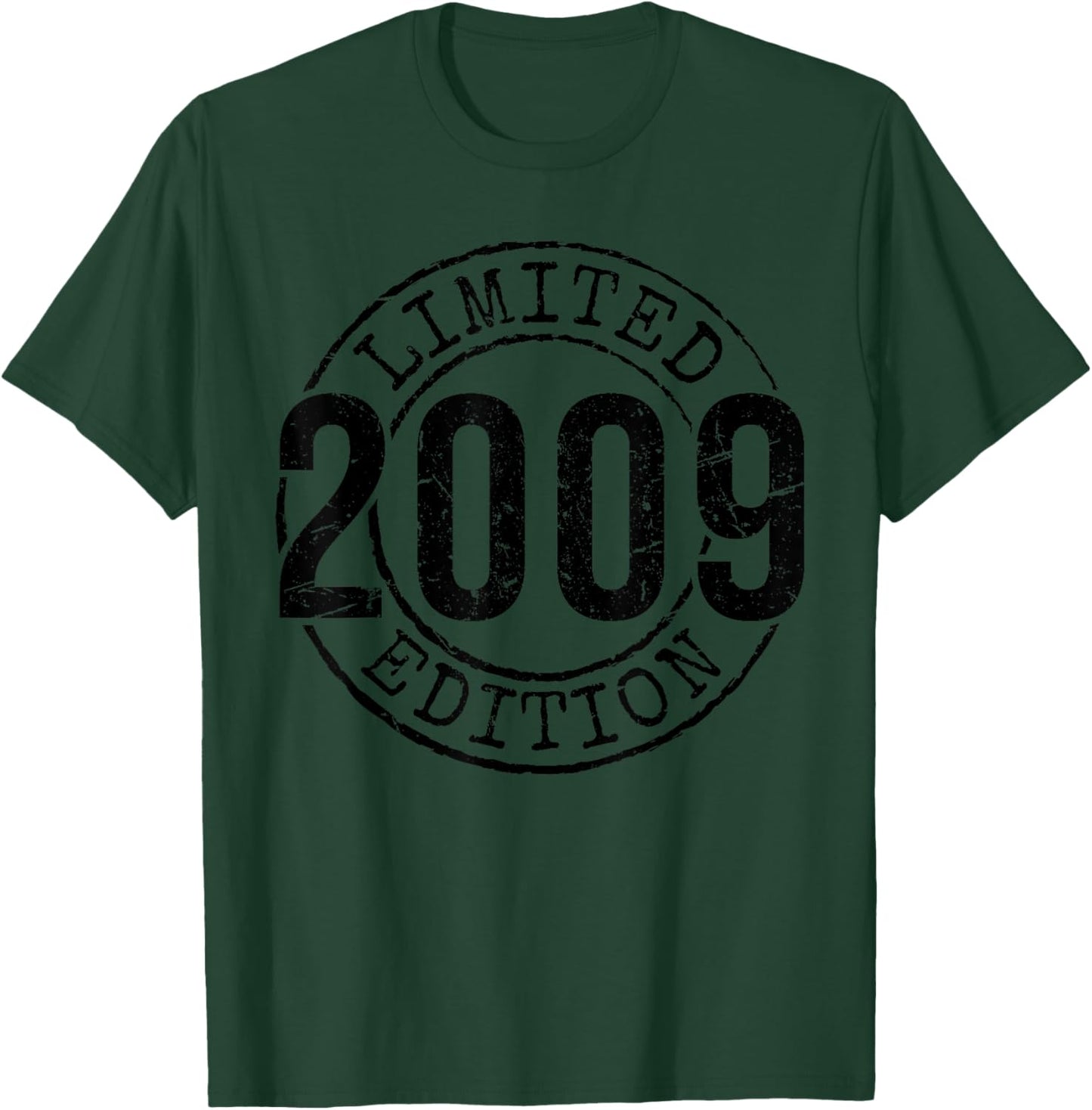 Sweet 16th Birthday 16 Years Old Bday Teen Girl Boy 2009 T-Shirt - T-Shirt | Forest