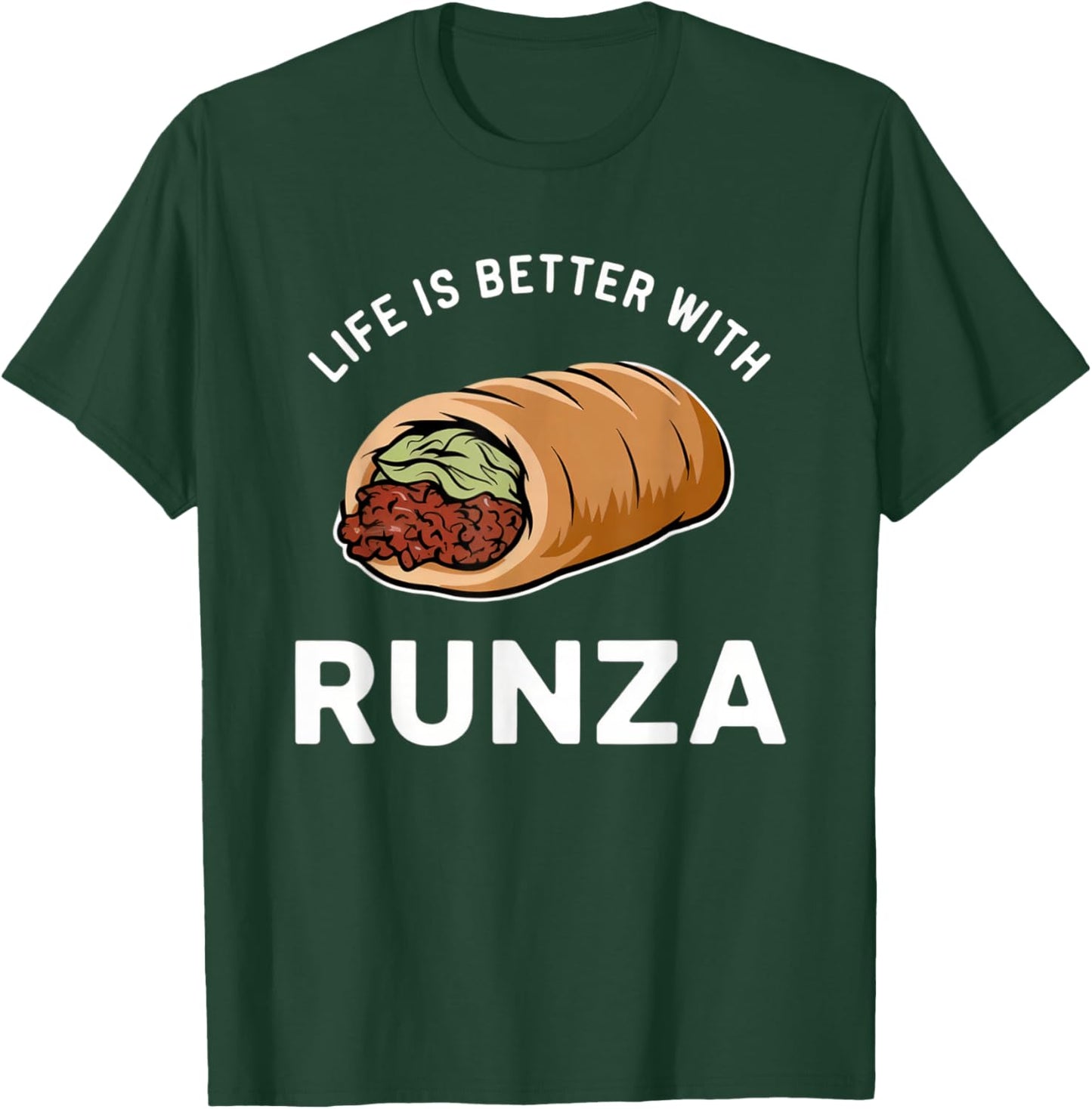 Runza Lover | Nebraska Food Favorite | Fun Bakery Design T-Shirt - T-Shirt | Forest