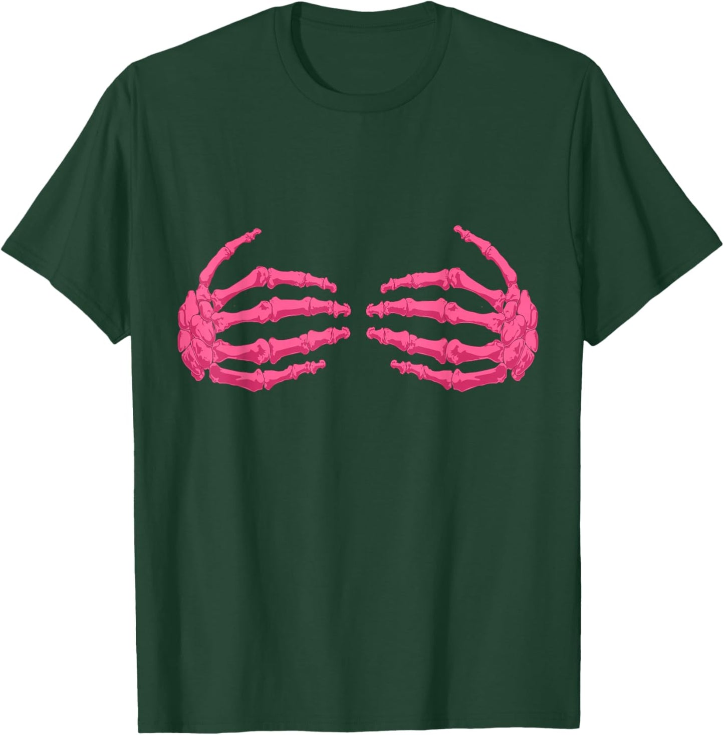 Breast Cancer Awareness In October We Wear Pink Halloween T-Shirt - T-Shirt | Forest