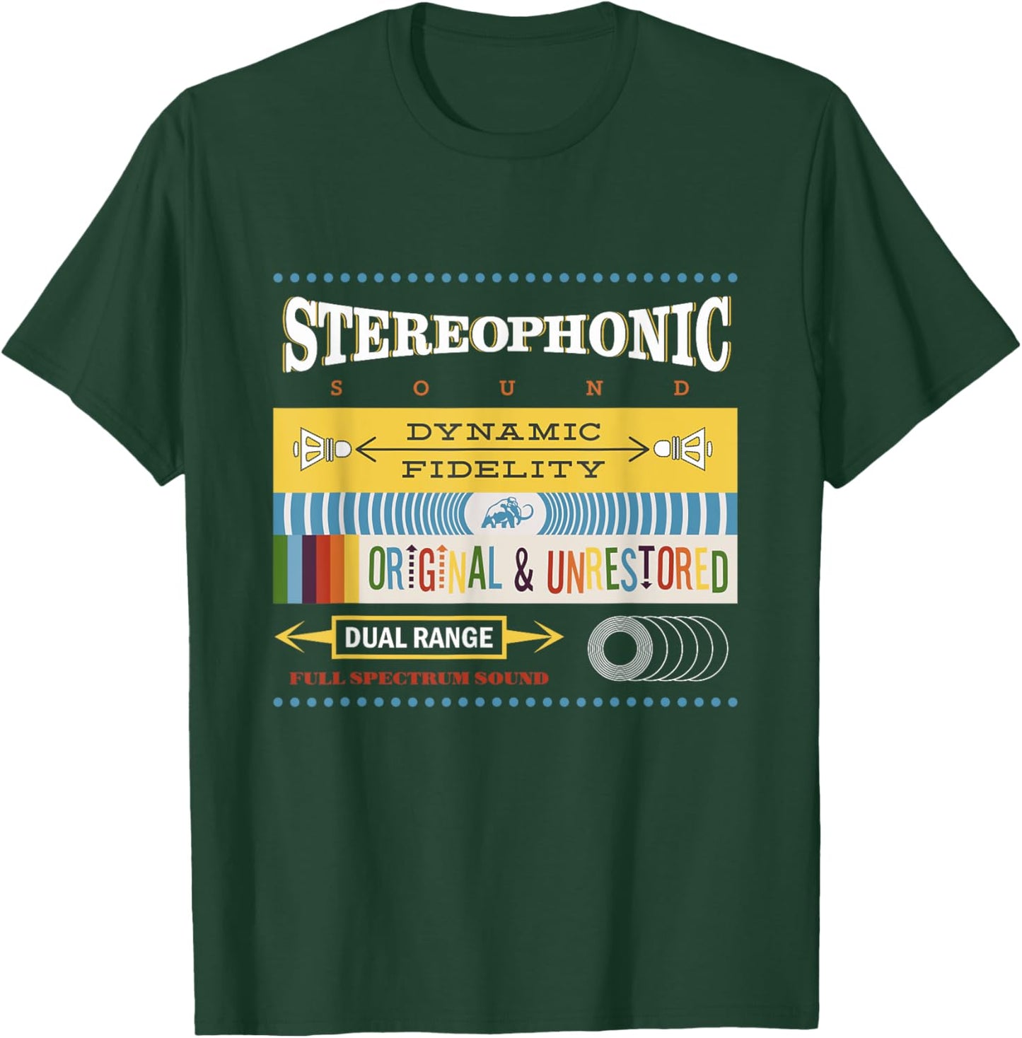 Stereophonic Sound T-Shirt - T-Shirt | Forest