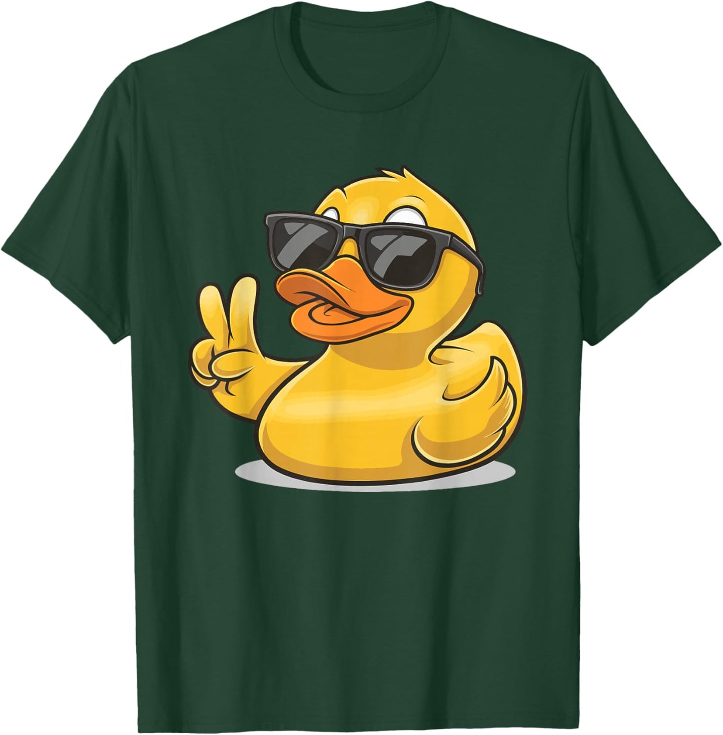 Bath Duck with Sunglasses T-Shirt - T-Shirt | Forest