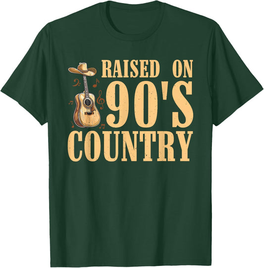 Country Music Art Women Classic 90s Country Concert T-Shirt - T-Shirt | Forest