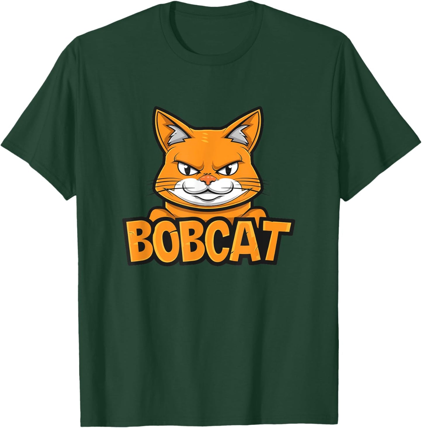 Nice Bobcat Costume for Boys and Girls T-Shirt - T-Shirt | Forest
