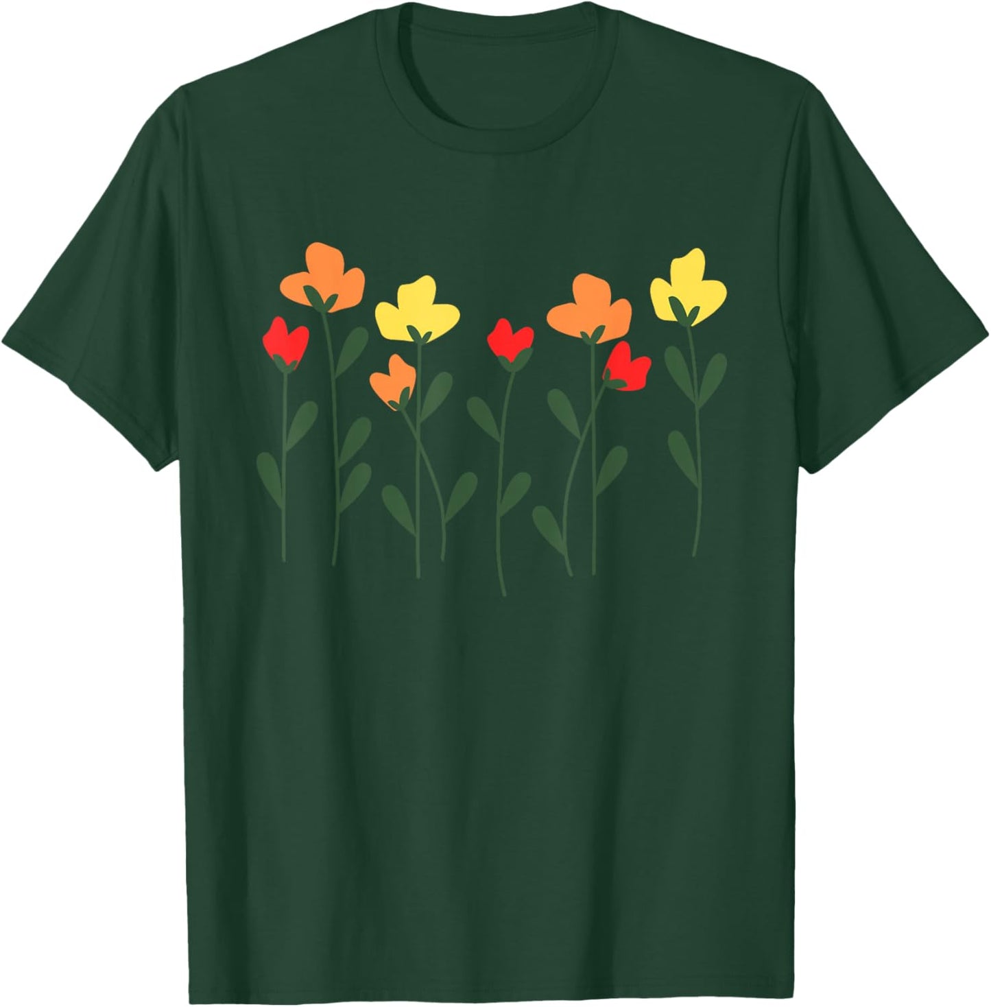 Flower men Cute Flower men Wildflower T-Shirt - T-Shirt | Forest