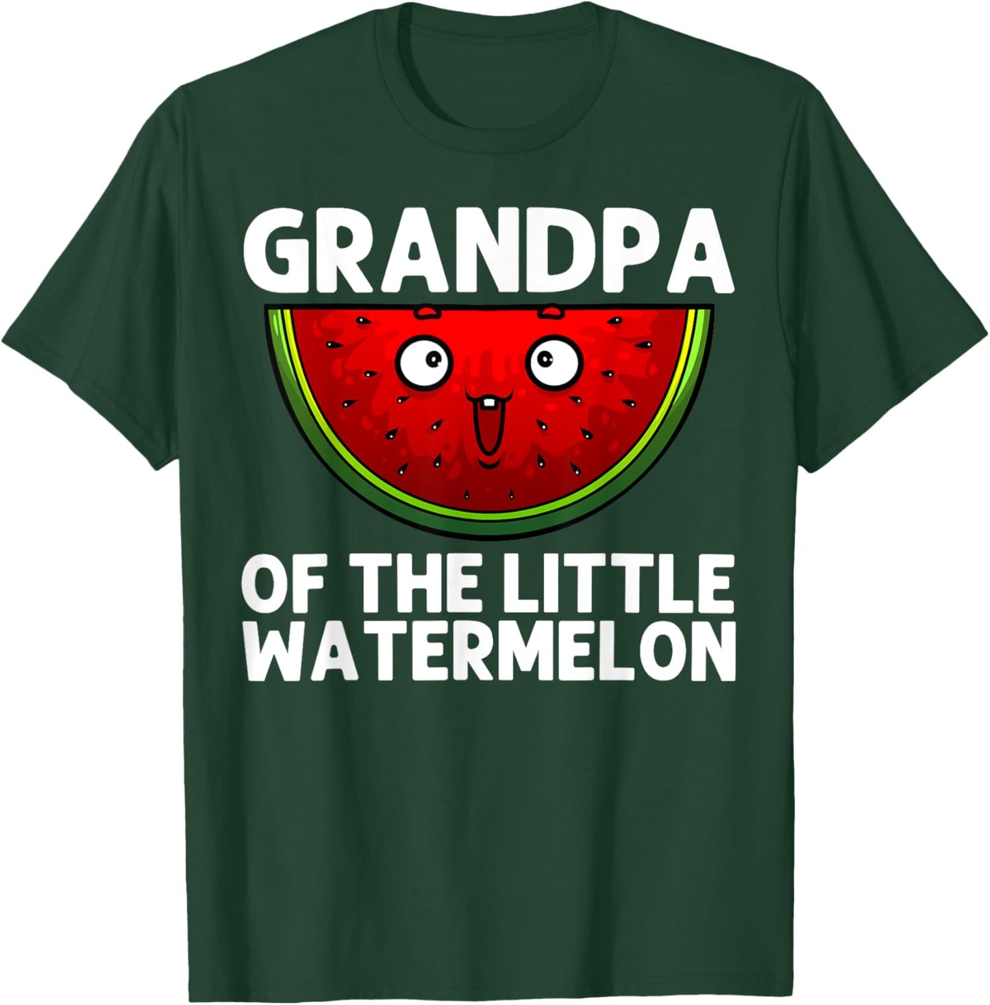 Cool Watermelon For Grandpa Melon Summer Juicy Fruit Lover T-Shirt - T-Shirt | Forest
