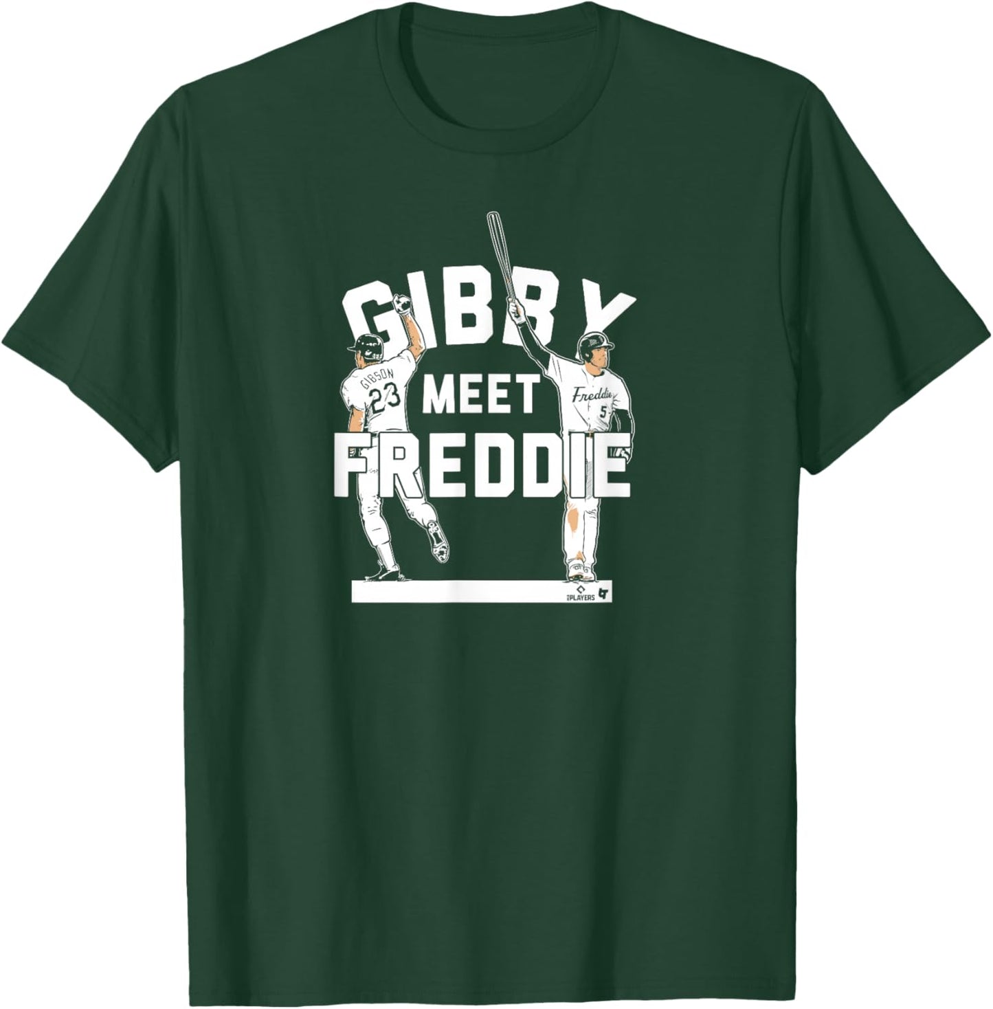 Kirk Gibson & Freddie Freeman - Gibby Meet Freddie - LA T-Shirt - T-Shirt | Forest