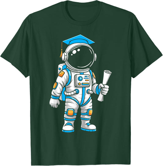 Astronaut graduation gifts graduating Astronaut graduate T-Shirt - T-Shirt | Forest
