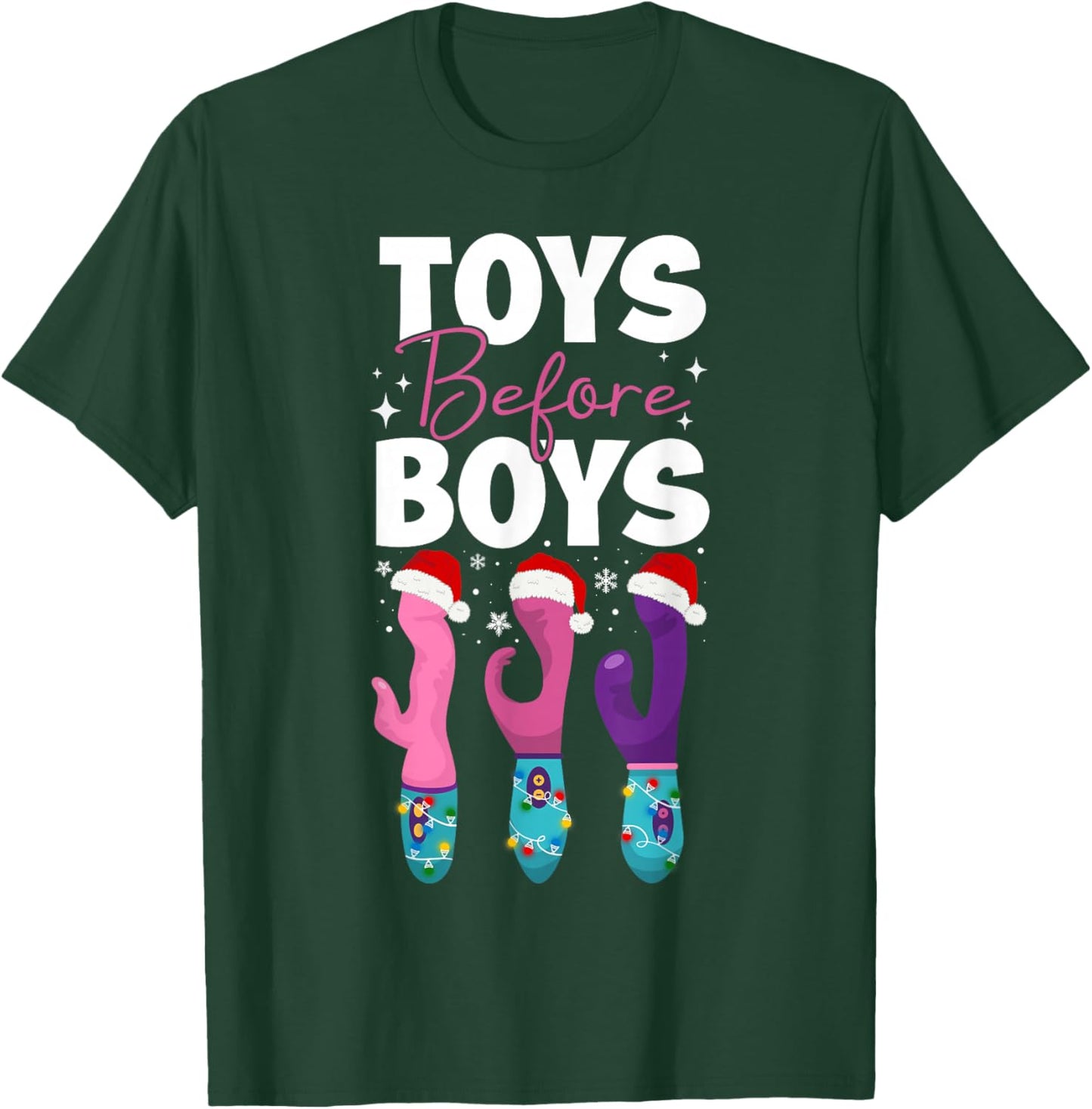 Funny Embarrassing Toys Before Boys Fun Adult Humour Women’s T-Shirt - T-Shirt | Forest