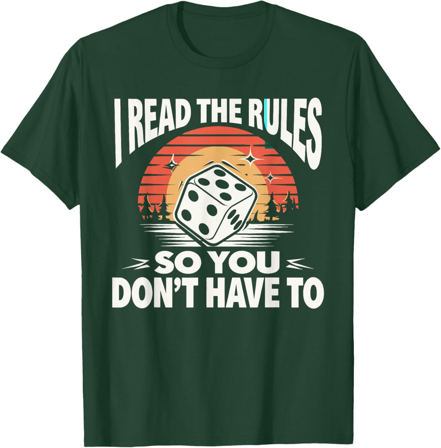 Board Game Card Game Game Night Gift: & Graphic T-Shirt - T-Shirt | Forest