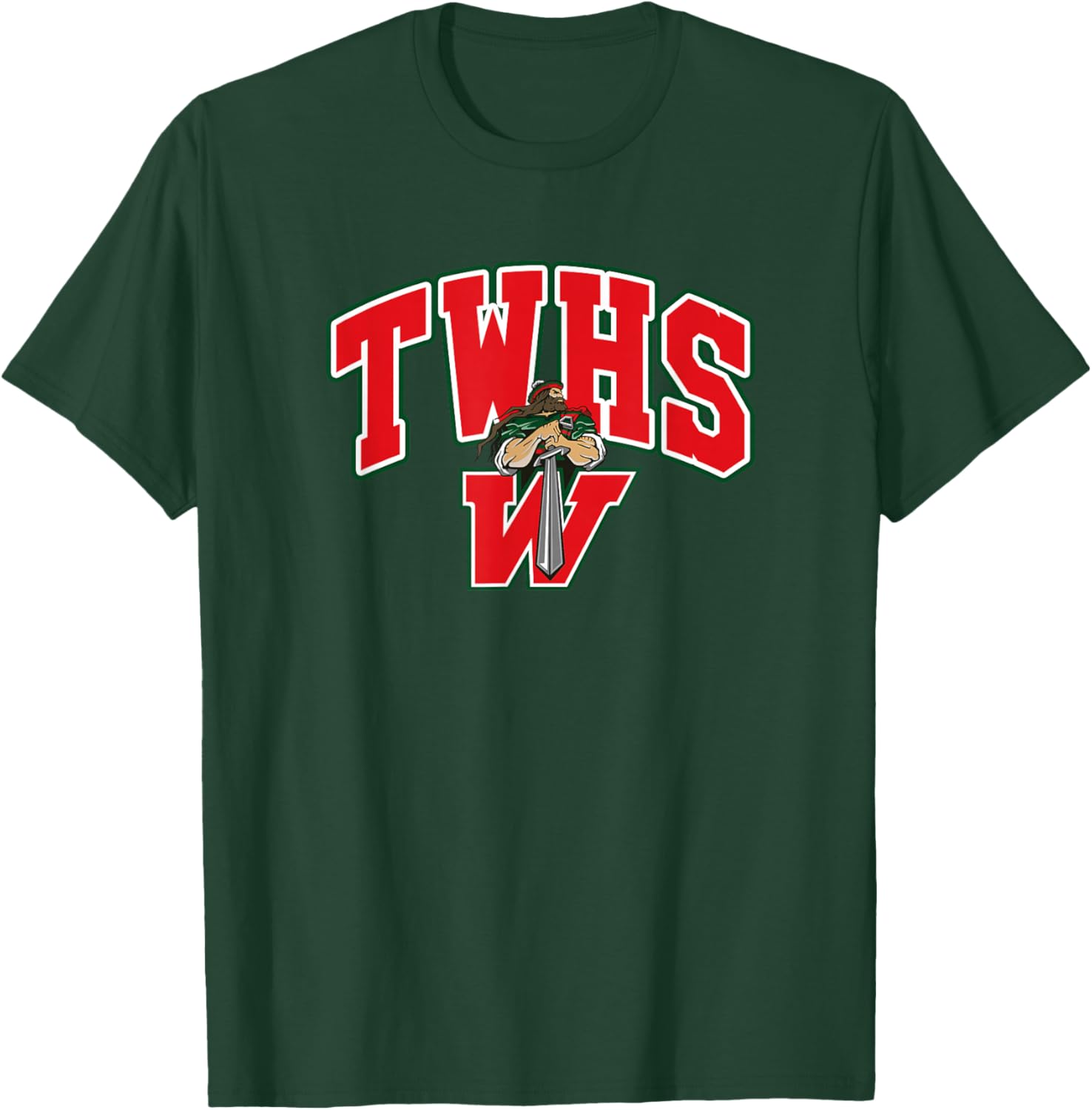 The Woodlands High School Highlanders T-Shirt - T-Shirt | Forest
