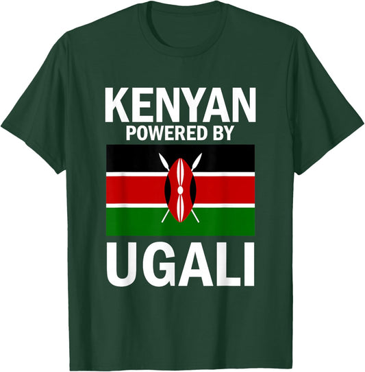 Kenya Kenyan Flag T-Shirt - T-Shirt | Forest