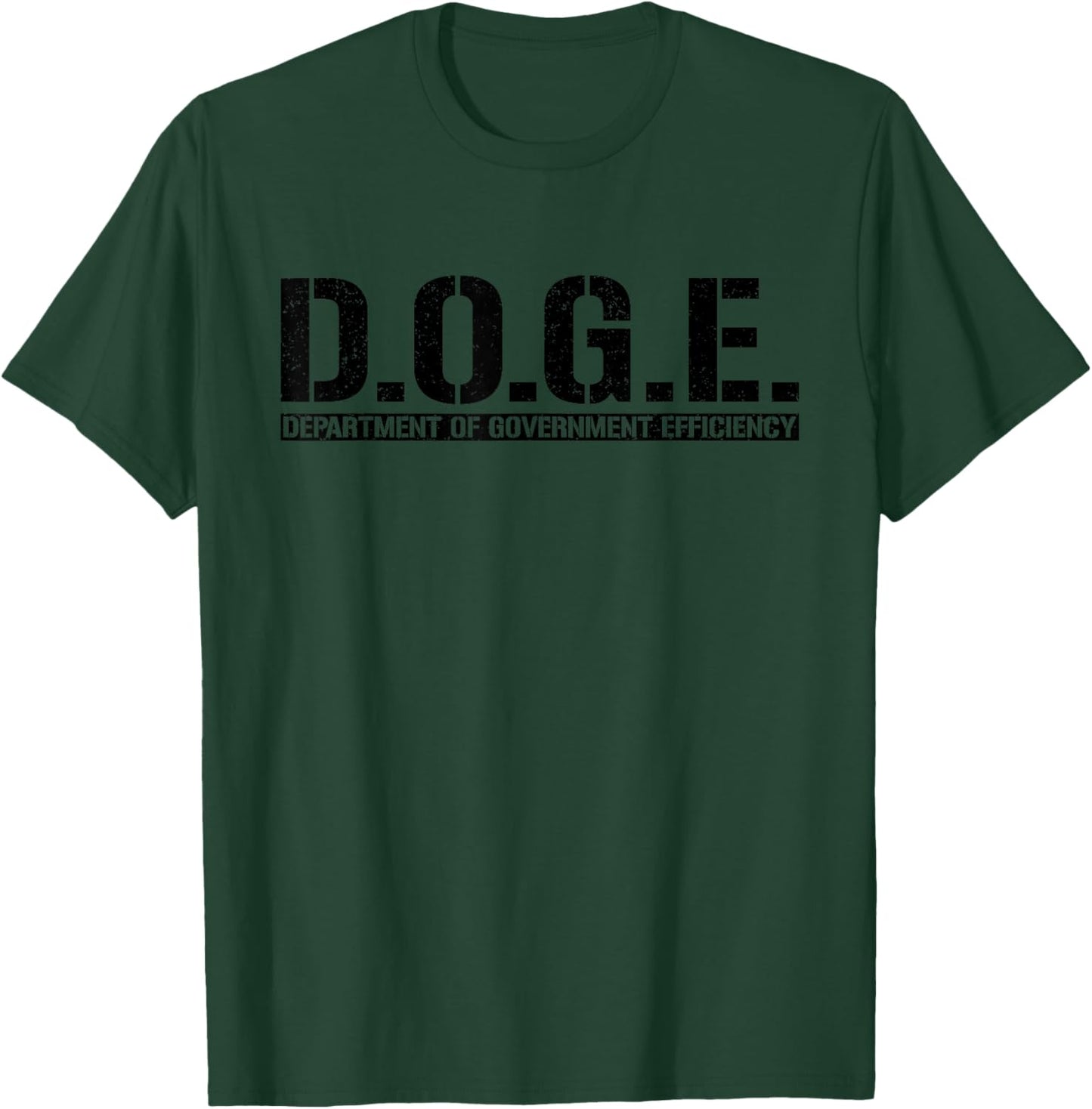 Doge D.O.G.E. Department of Government Efficiency T-Shirt - T-Shirt | Forest