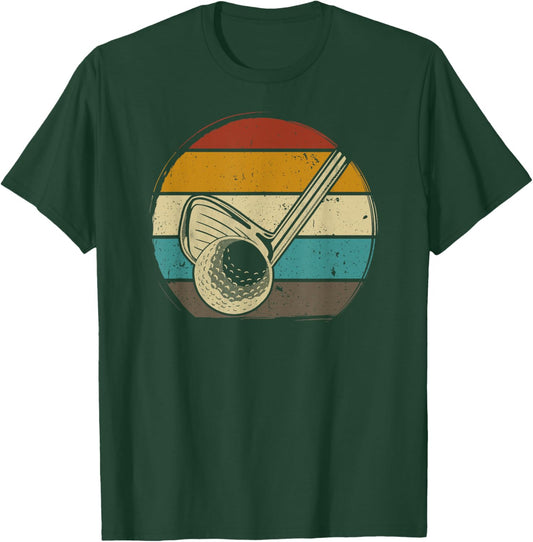 Golf retro golf club vintage sports outfit woman men T-Shirt - T-Shirt | Forest