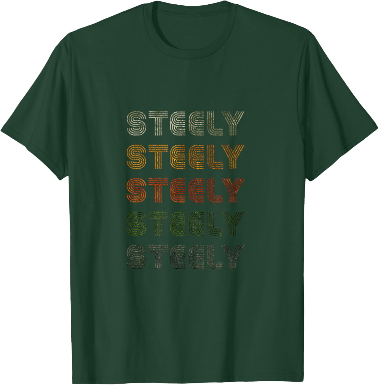 Love Heart Steely Grunge Vintage Style Black Steely T-Shirt - T-Shirt | Forest