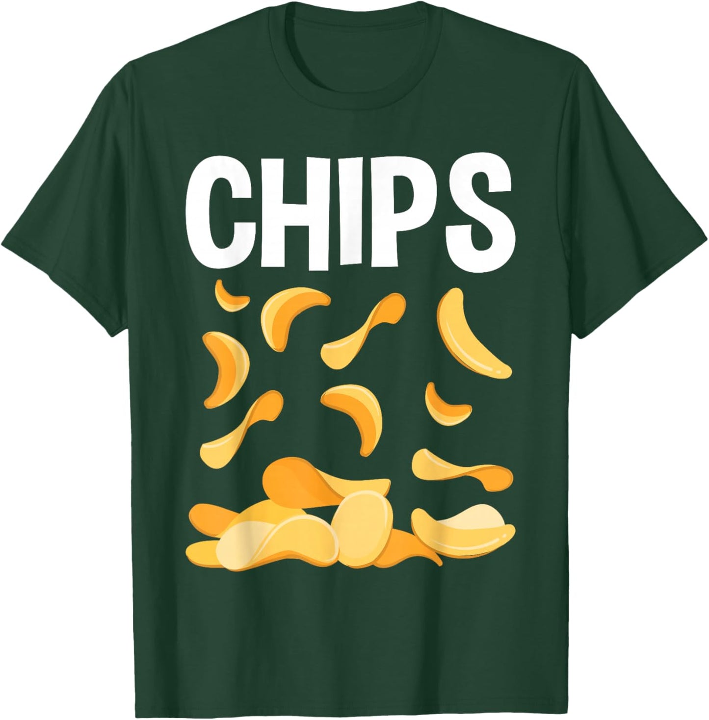 Game Day Potato Chips T-Shirt - T-Shirt | Forest