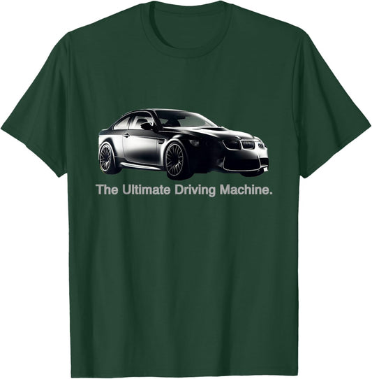 Ultimate Driving Machine Euro E92 T-Shirt - T-Shirt | Forest