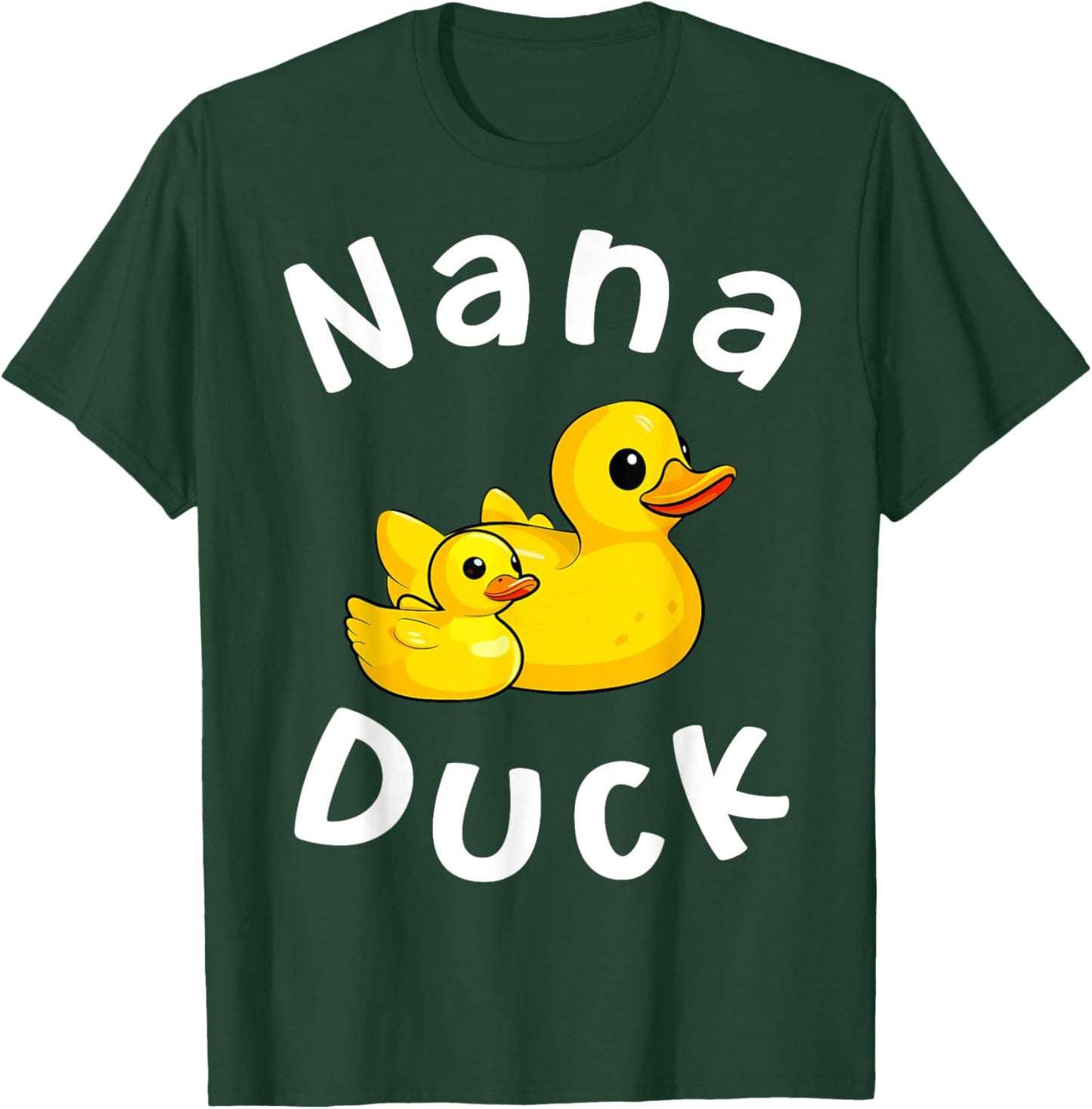 Nana Duck Birthday Rubber Duck Kids Family Matching T-Shirt - T-Shirt | Forest